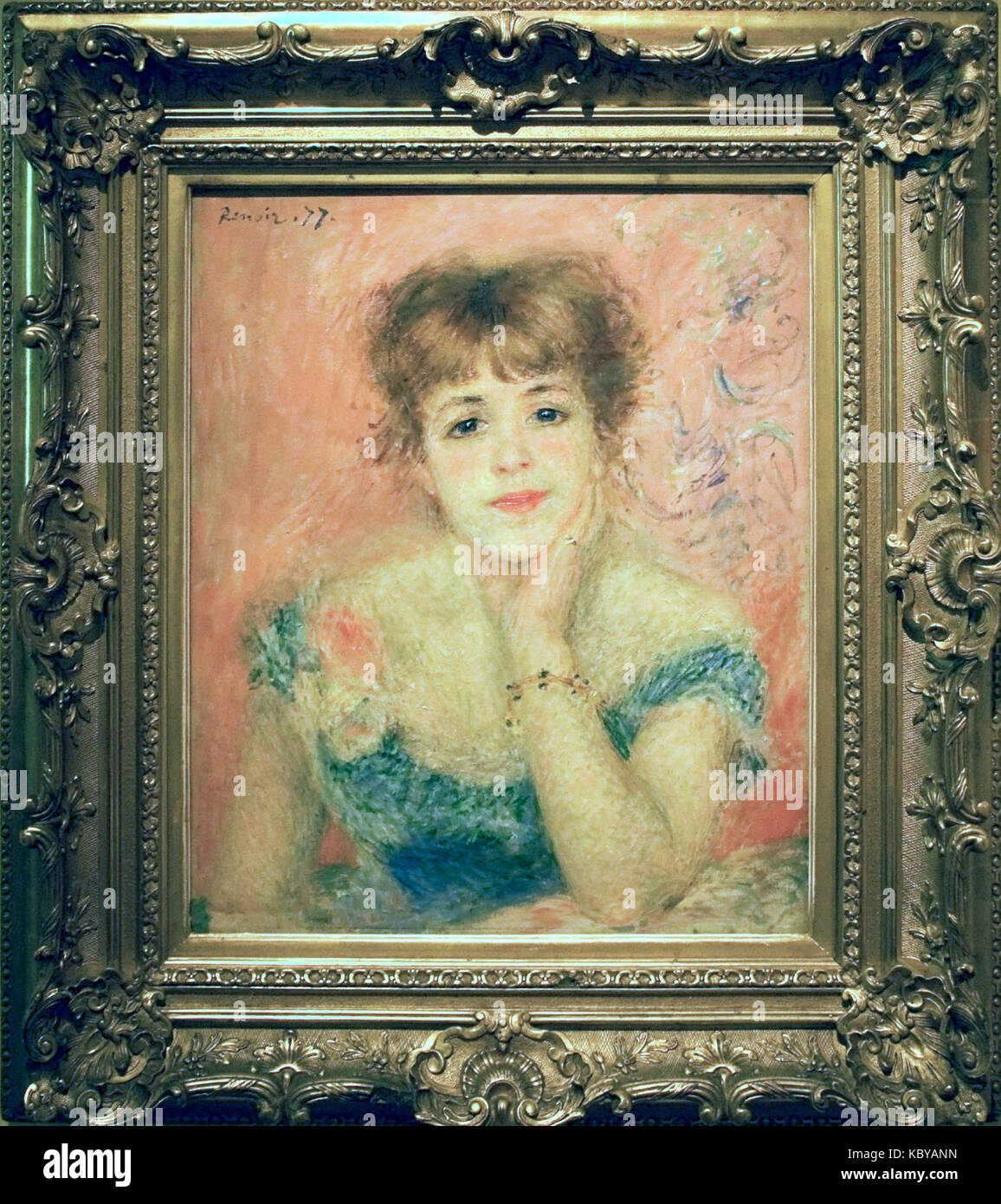 Retrato de la actriz Jeanne Samary Fotografía de stock Alamy