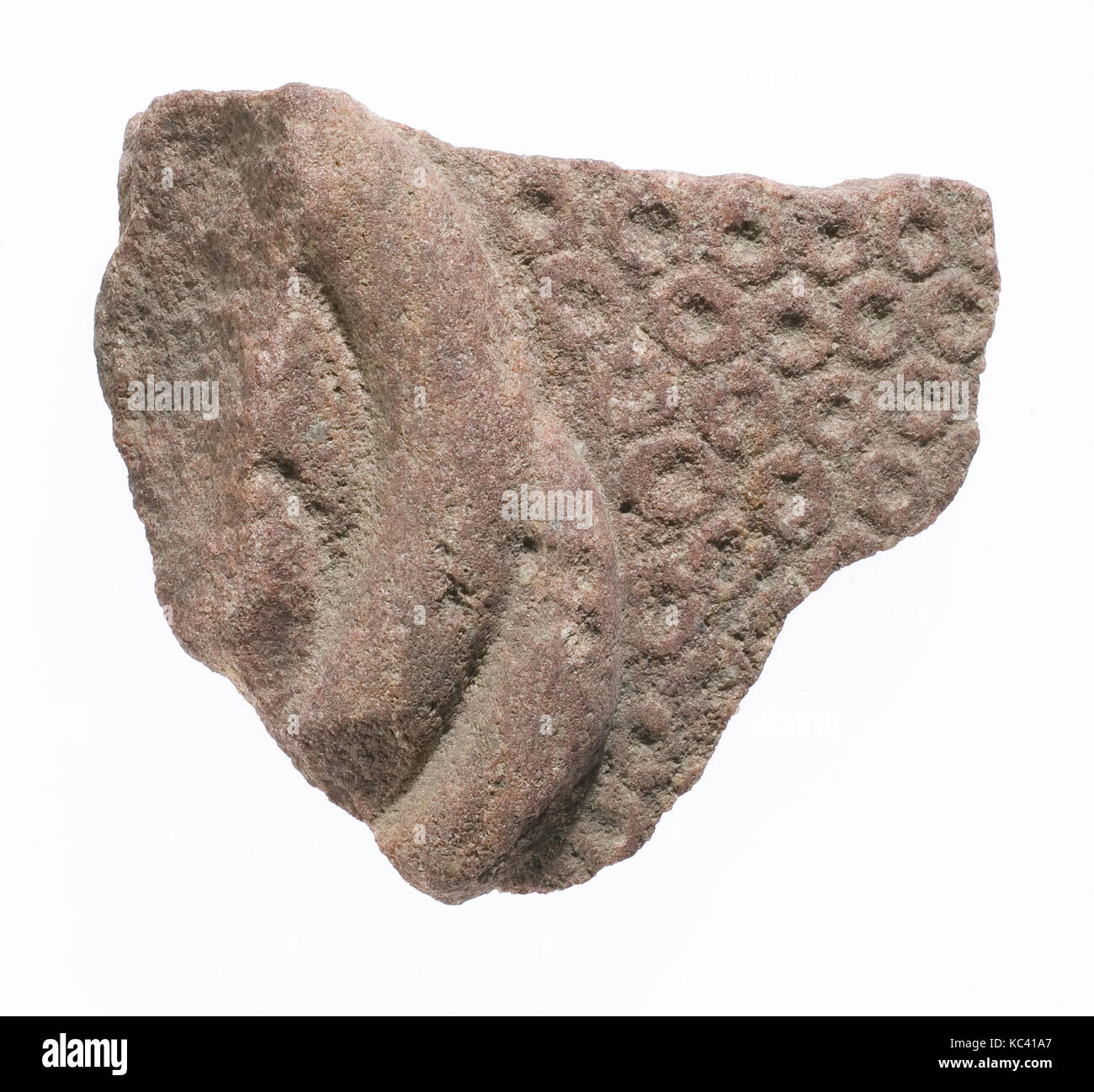 Corona con discos y bobinas uraeus, ca. 1353-1336 A.C. Foto de stock