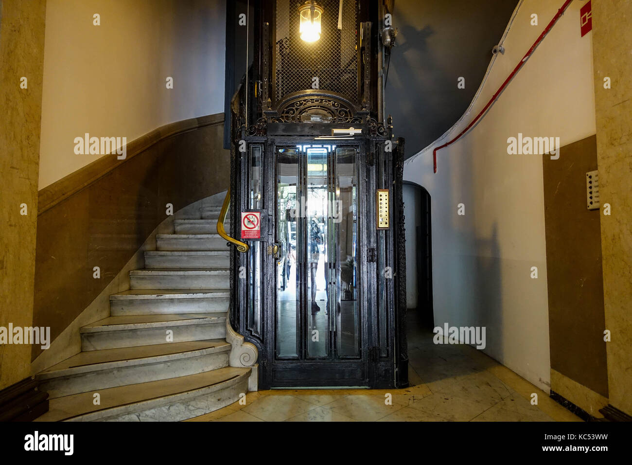 Levante vintage en Barcelona, España Fotografía de stock - Alamy