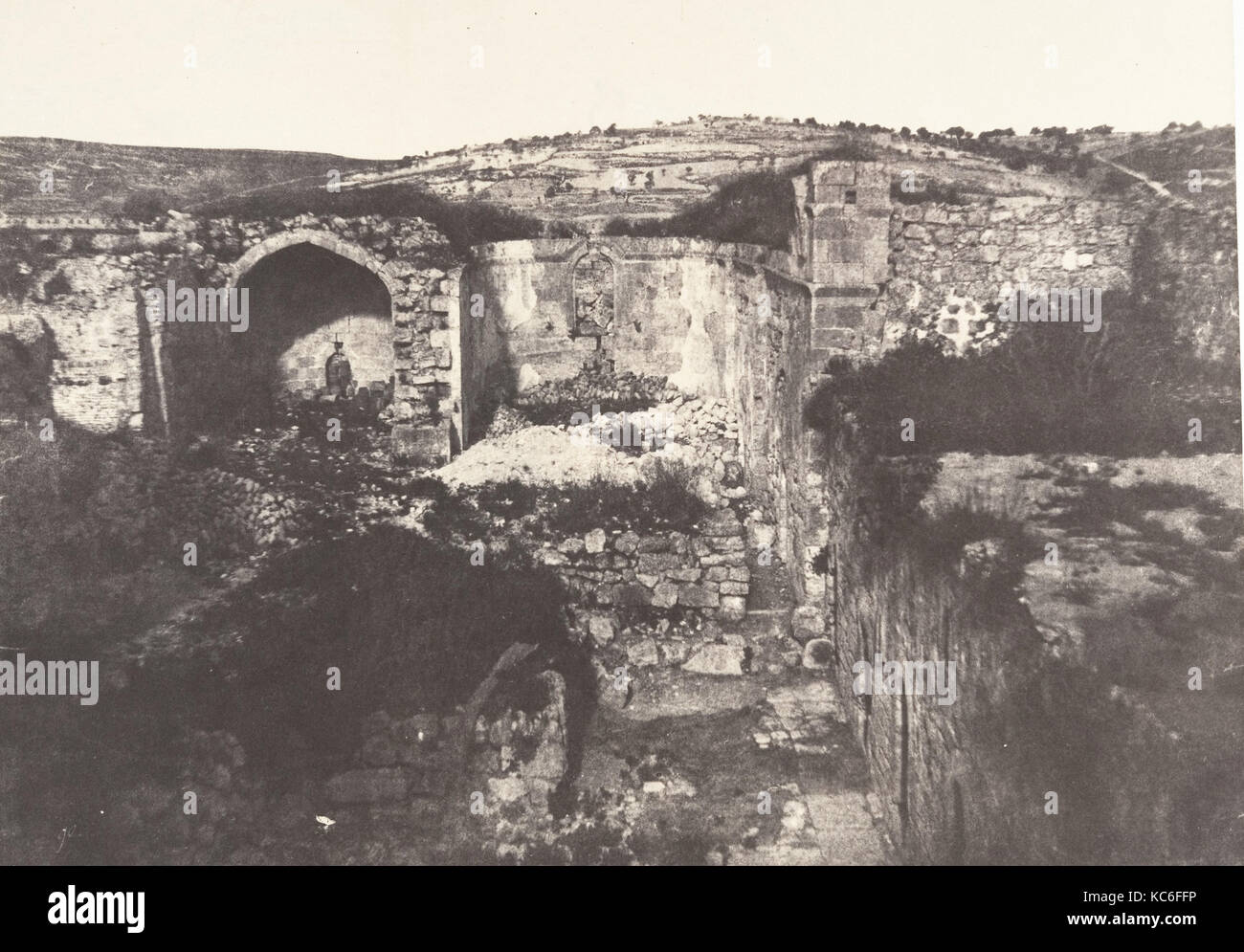 Jérusalem, Église de SainteMarieMadeleine, Auguste Salzmann, 1854