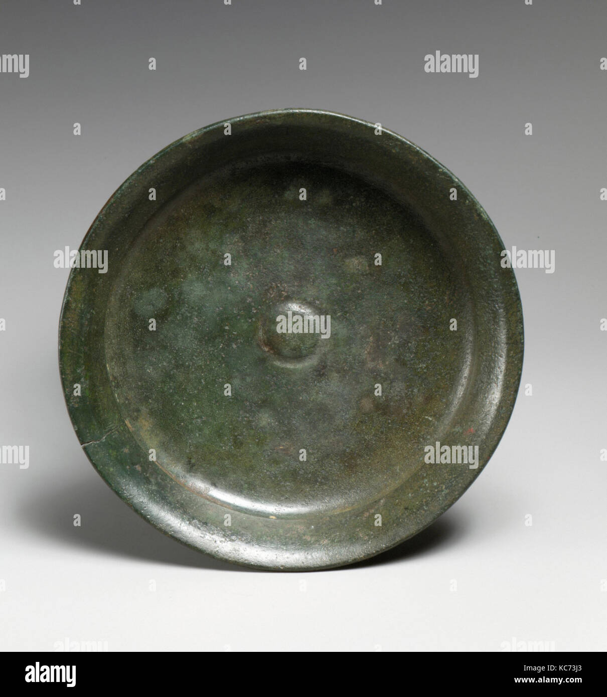 Phiale bronce (Libération bowl), 5ª Siglo IV A.C. Foto de stock
