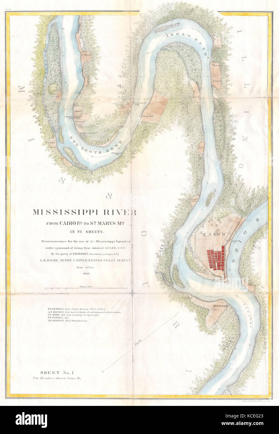 Mapas del río mississippi cartografía geografía fotografías e imágenes de alta resolución Alamy
