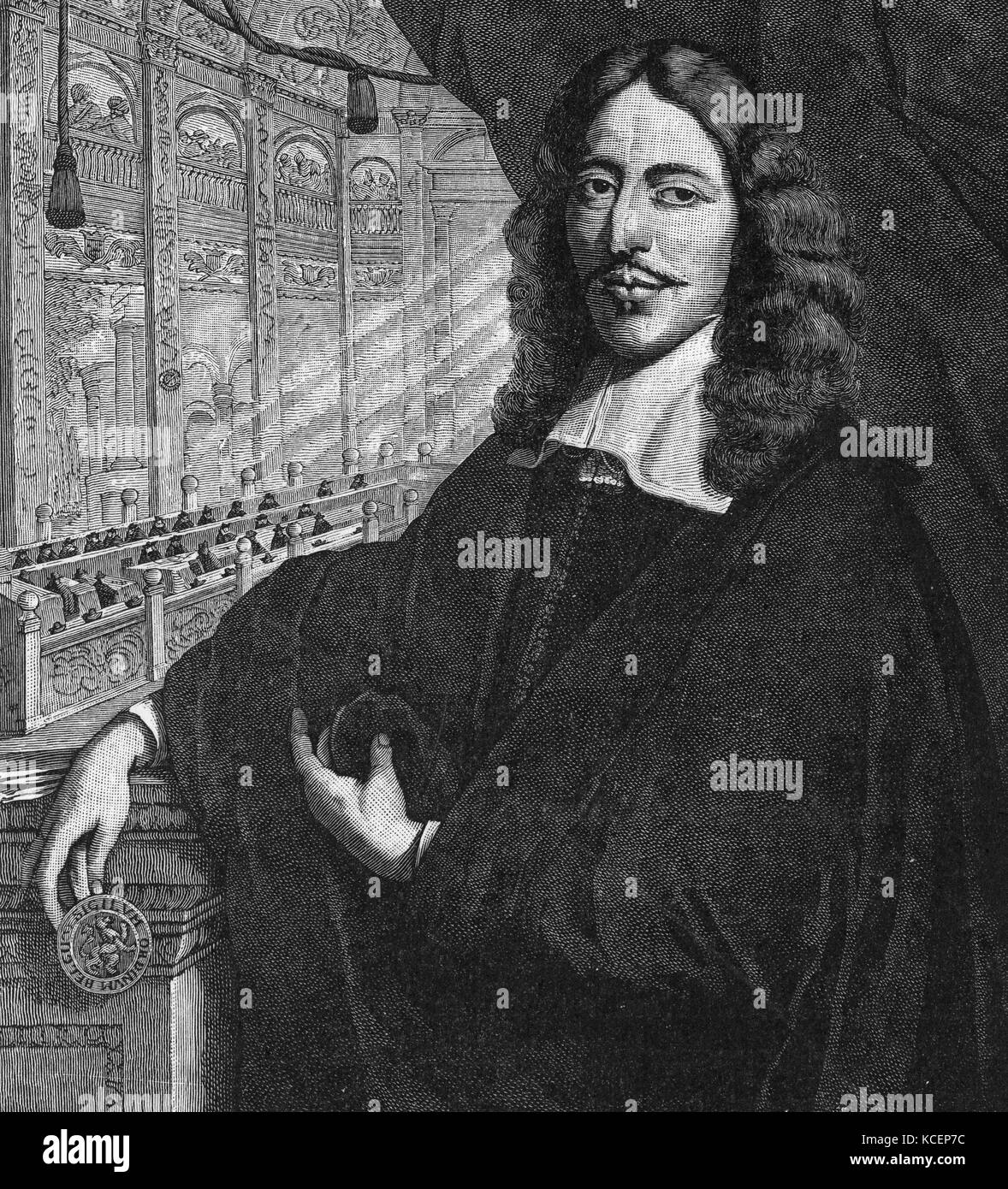 Retrato de Johan de Witt (16251672) Un político holandés y el