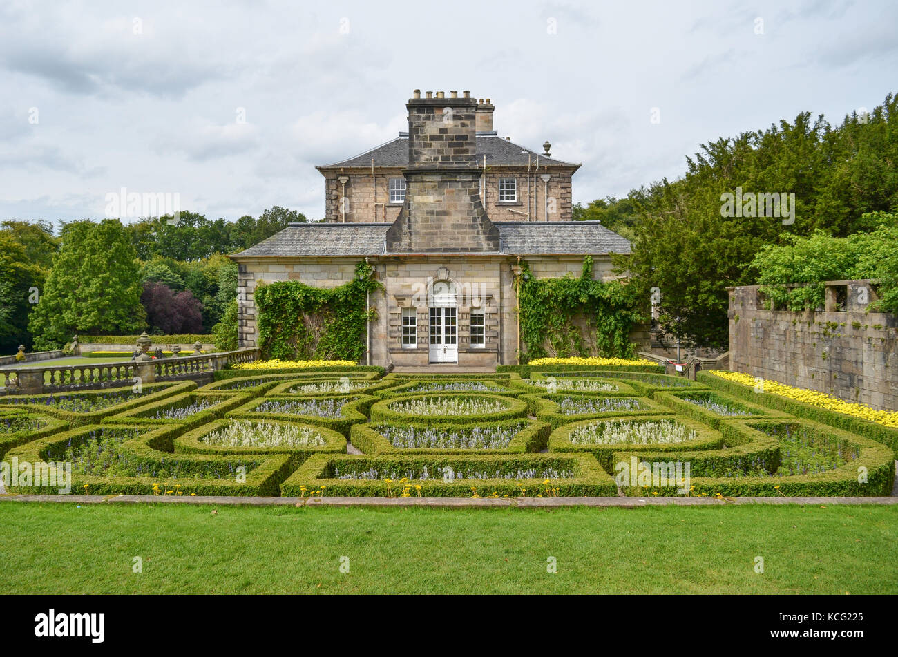 Pollok House Gardens Foto de stock