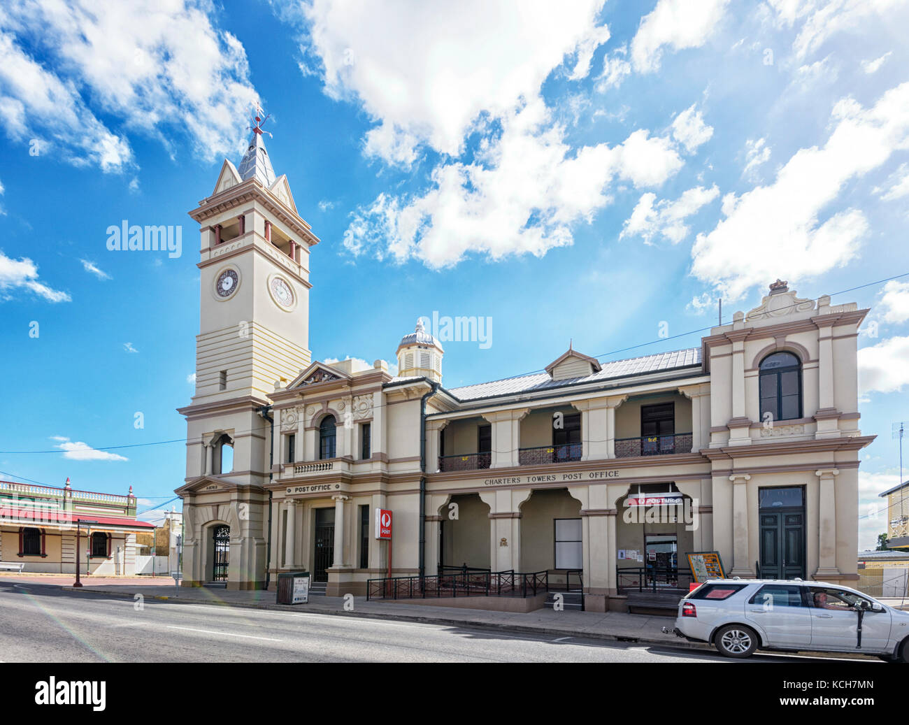 Edificio de correos en Charters Towers, Queensland, Queensland, Australia Foto de stock