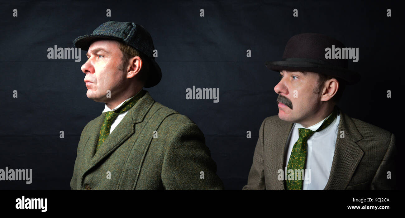 Sherlock Holmes Foto de stock