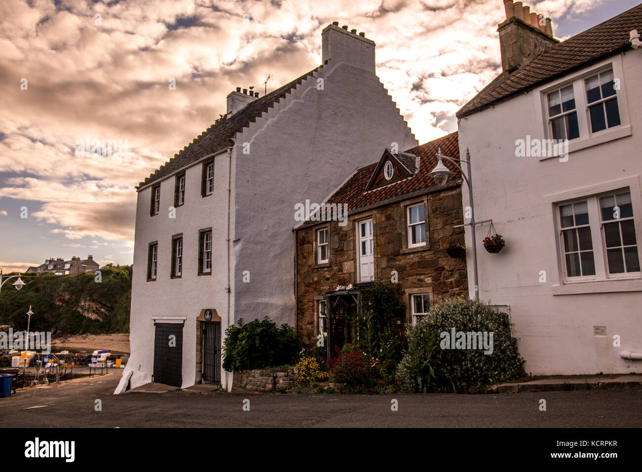 Crail village en Fife, Escocia Foto de stock