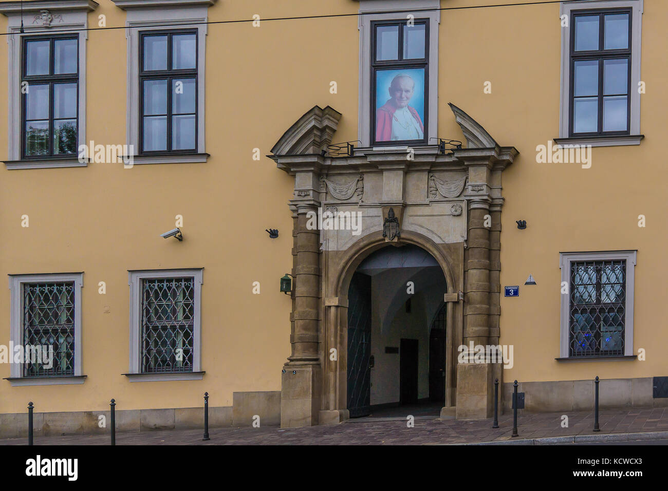 La casa whwre donde juan pablo ii vivió como un joven sacerdote, ahora un museo, Cracovia, Polonia, 15 de septiembre de 2017 Foto de stock