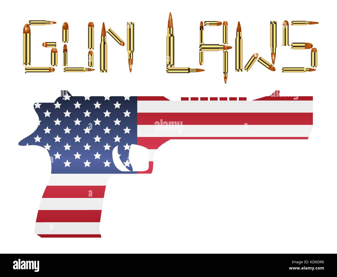 Control de armas leyes de armas Imágenes vectoriales de stock Alamy