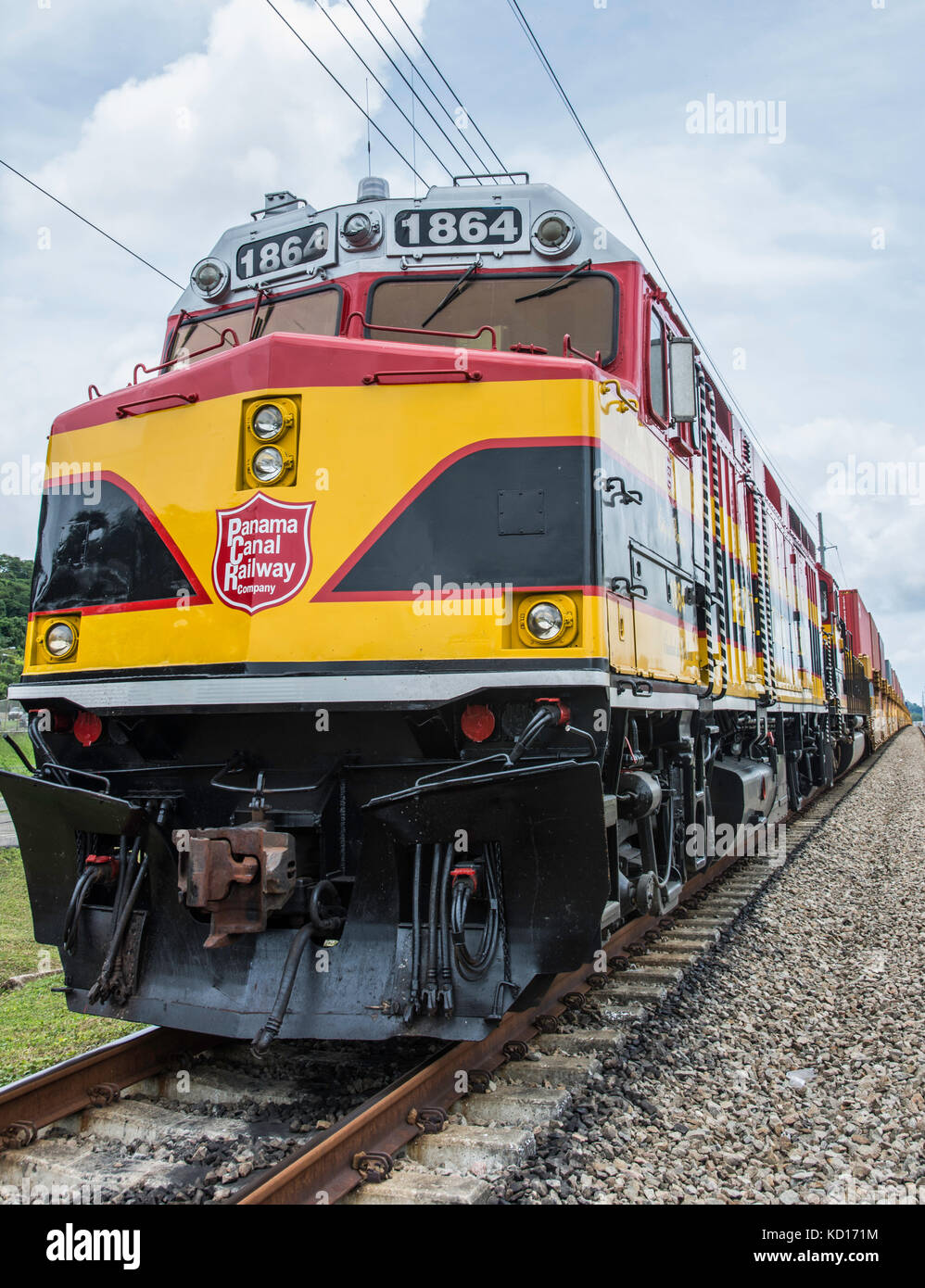 Ferrocarril de Panamá Fotografía de stock Alamy