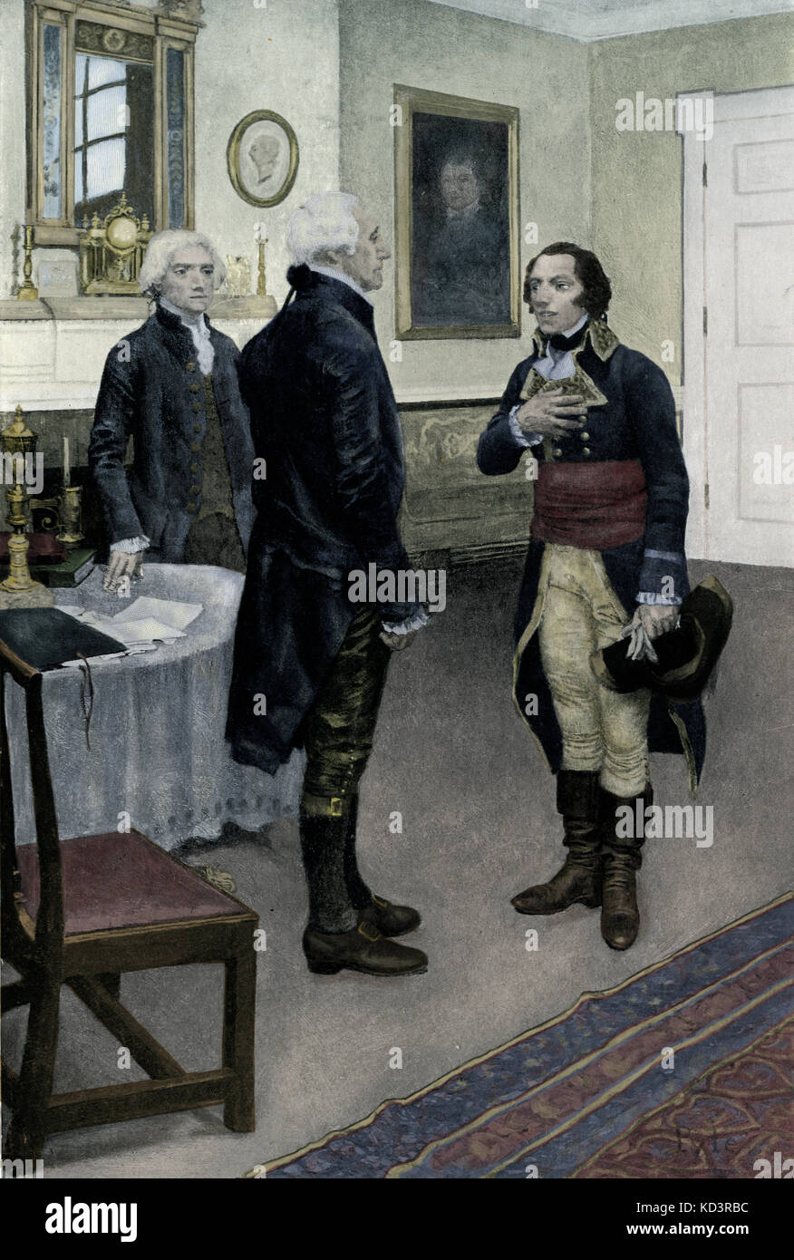 EdmondCharles se presentó a Washington. Asunto ciudadano