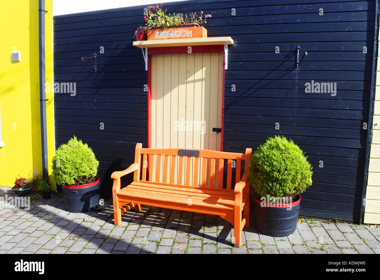 Mobiliario de calle, Ardgroom, Irlanda - John Gollop Foto de stock