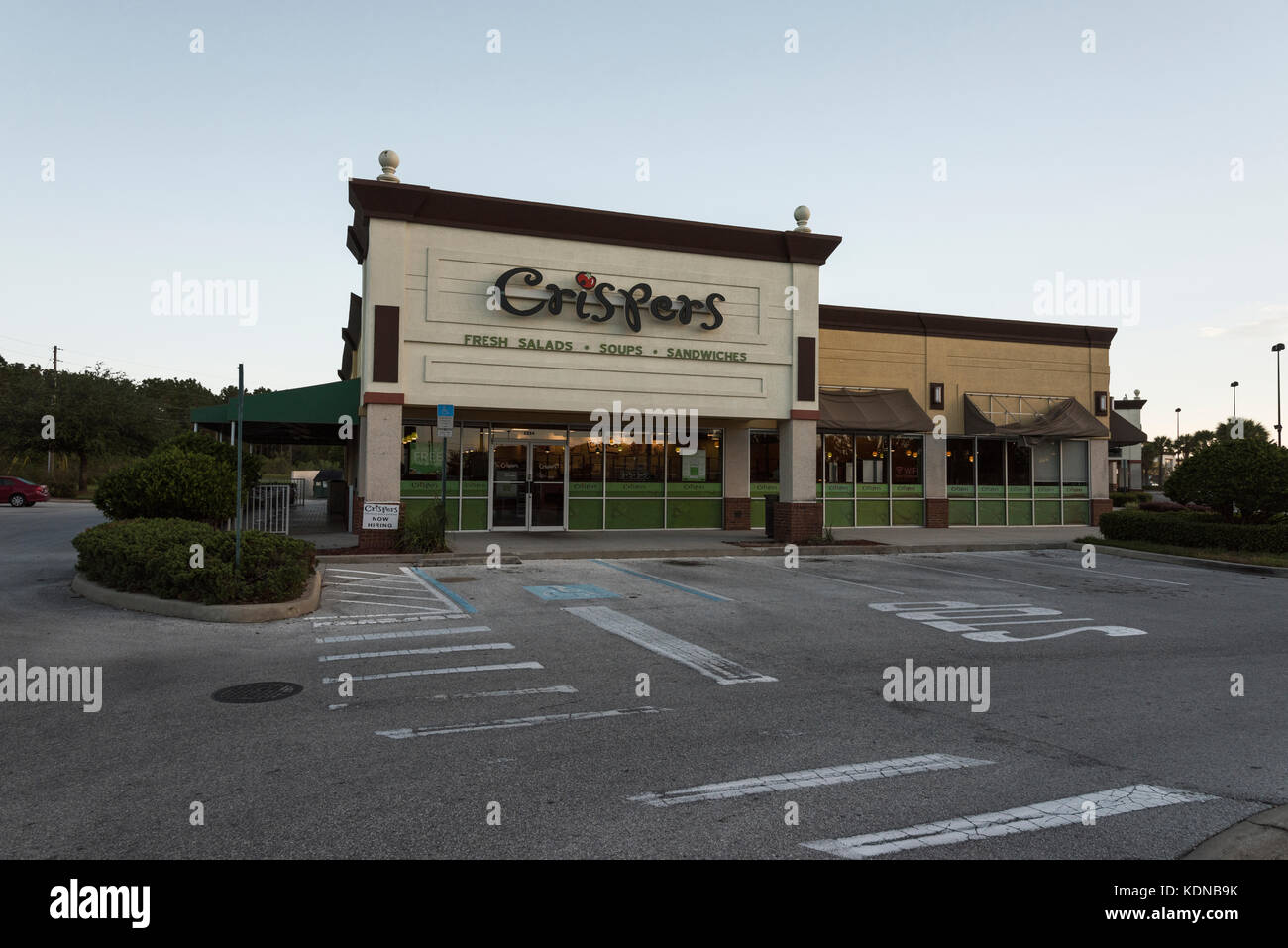 Crispers restaurante ubicado en Eustis, Florida, EE.UU. Foto de stock