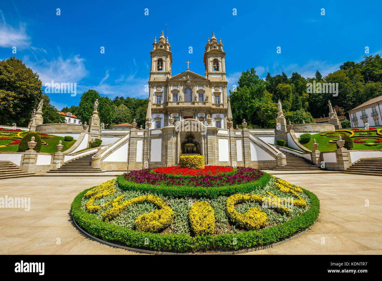 El monasterio de Braga Portugal Fotografía de stock - Alamy