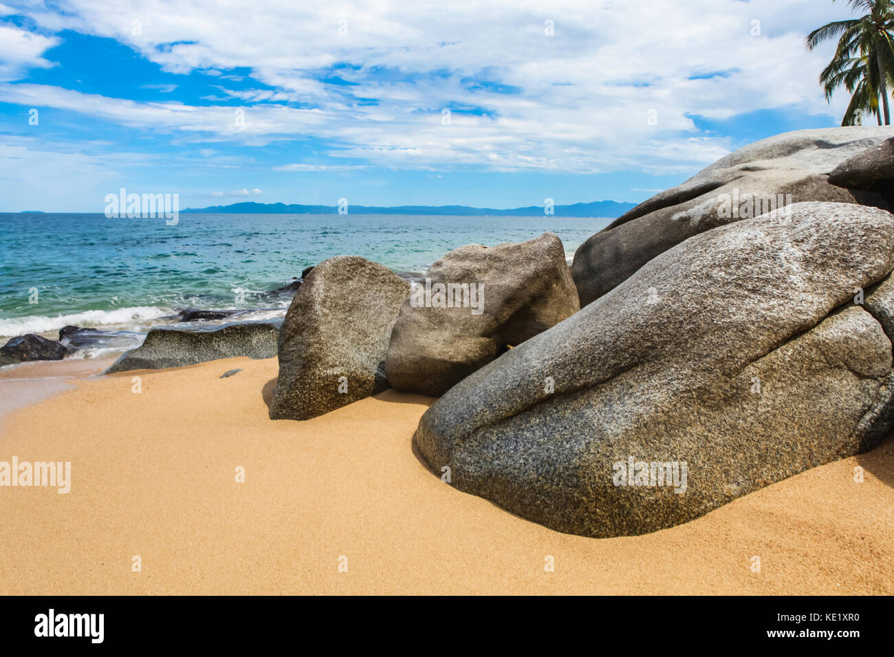 Ver en playa las ánimas cerca de Puerto Vallarte en México Foto de stock