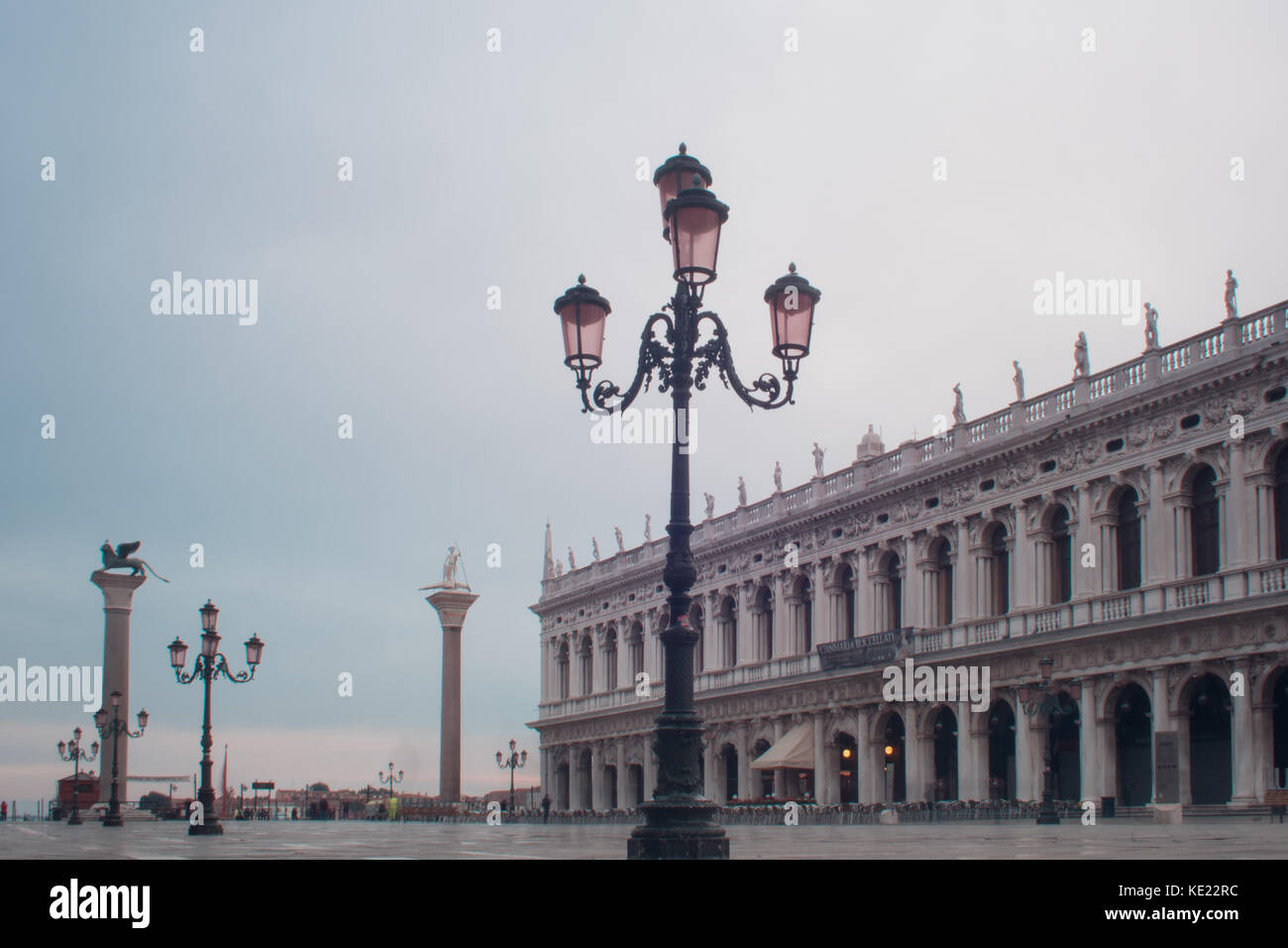Venecia, Italia - 8 de octubre , 2017: Venecia, vista de la plaza de San Marcos Foto de stock
