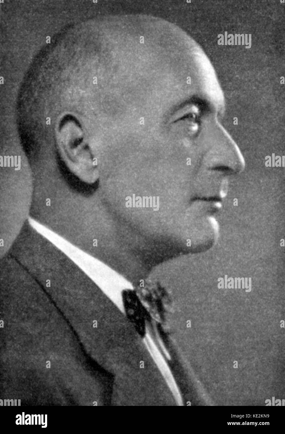 Liko, / Licco Amar - perfil vertical 1940. Violinista húngaro - establecido Amar Cuarteto 1891 - 1959 Foto de stock