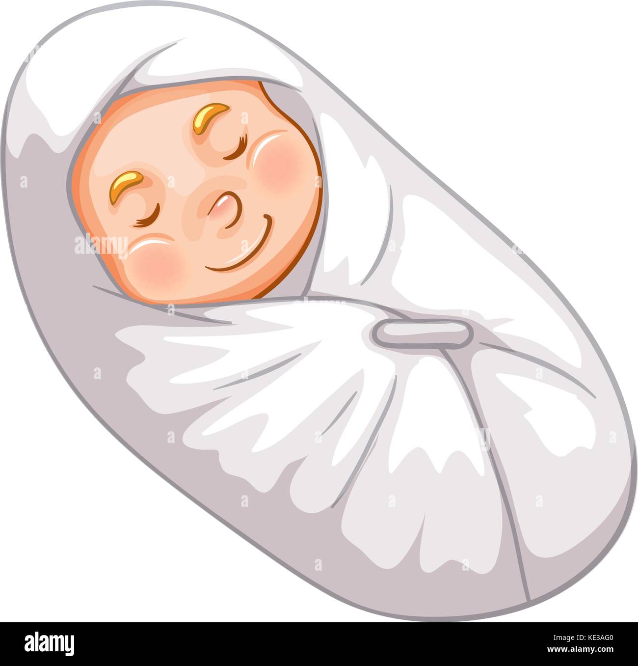 Bebe Envuelto Imagenes Vectoriales De Stock Alamy