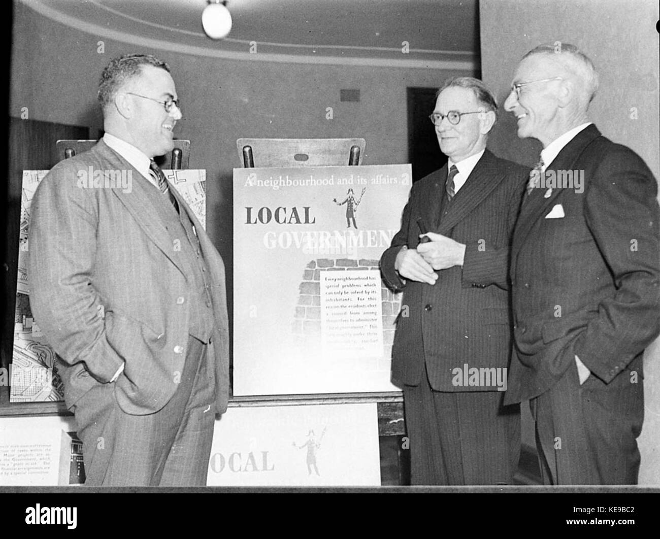 Los consejos de gobierno local 34763 reunión de protesta en Mosman Ayuntamiento Foto de stock