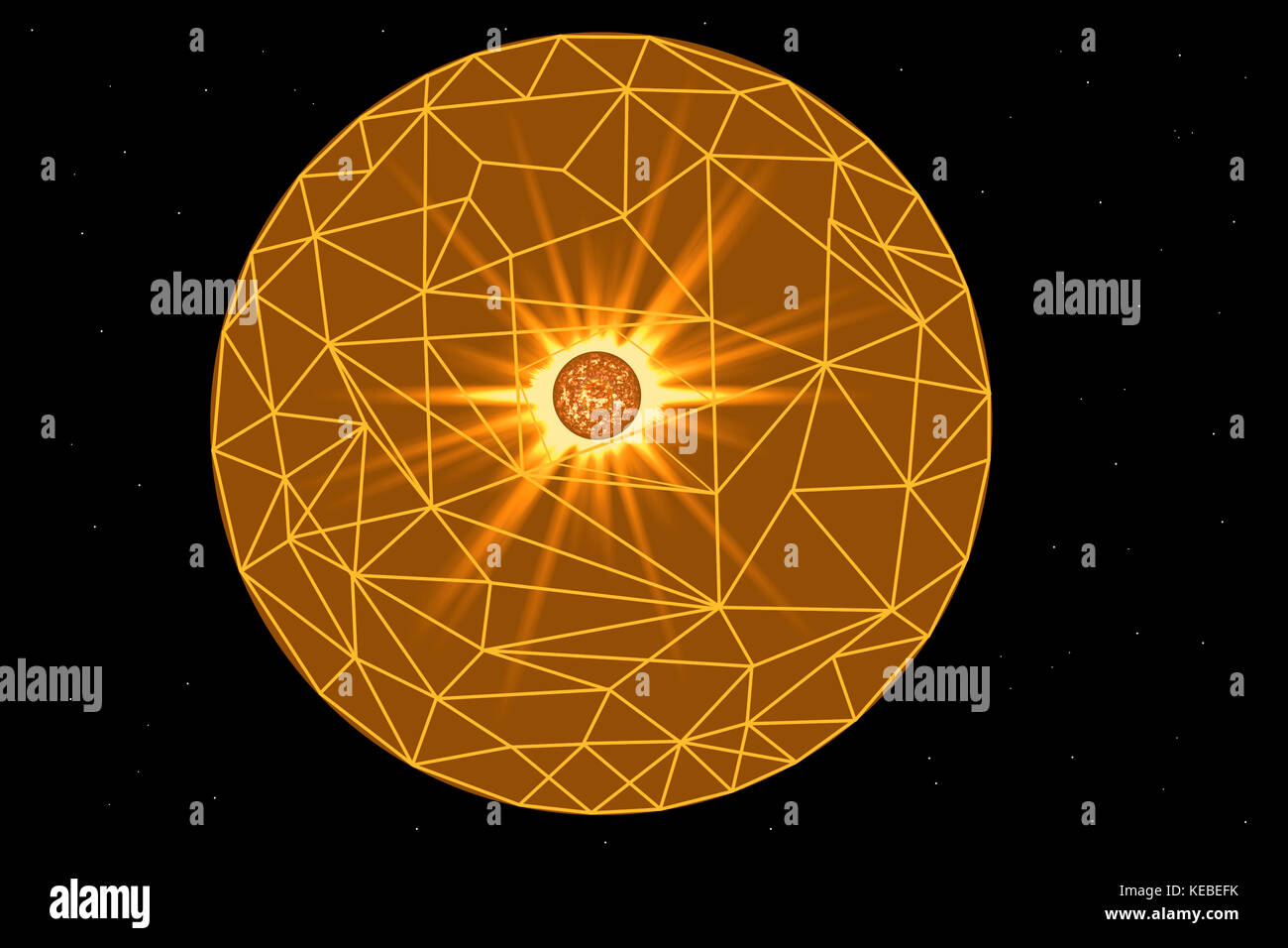 Una esfera dyson Fotografía de stock - Alamy