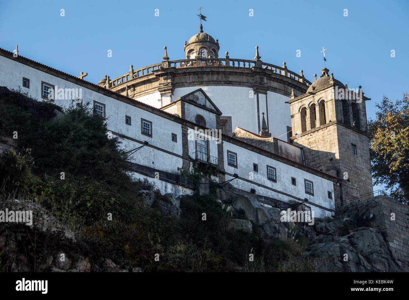Mosteiro da Serra do Pilar, Porto, Portugal Foto de stock