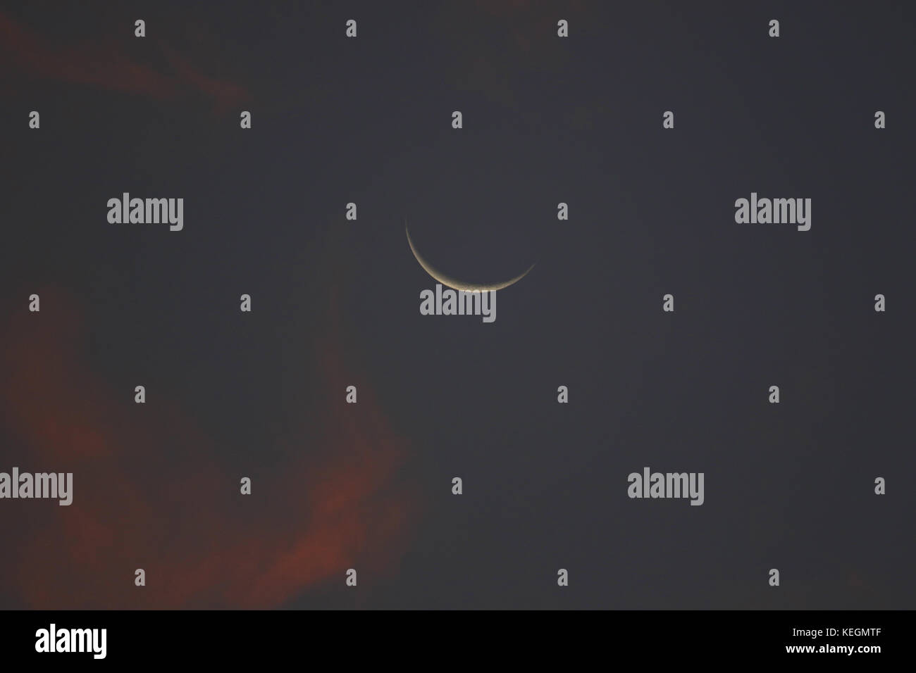 Luna menguante del hemisferio norte fotografías e imágenes de alta