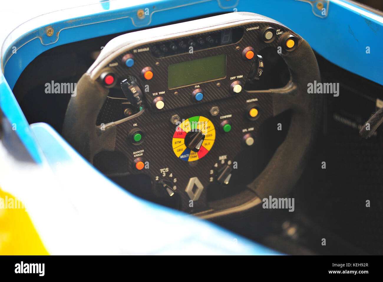 Al Volante De Un Coche De Carreras De Formula E Fotografia De Stock Alamy