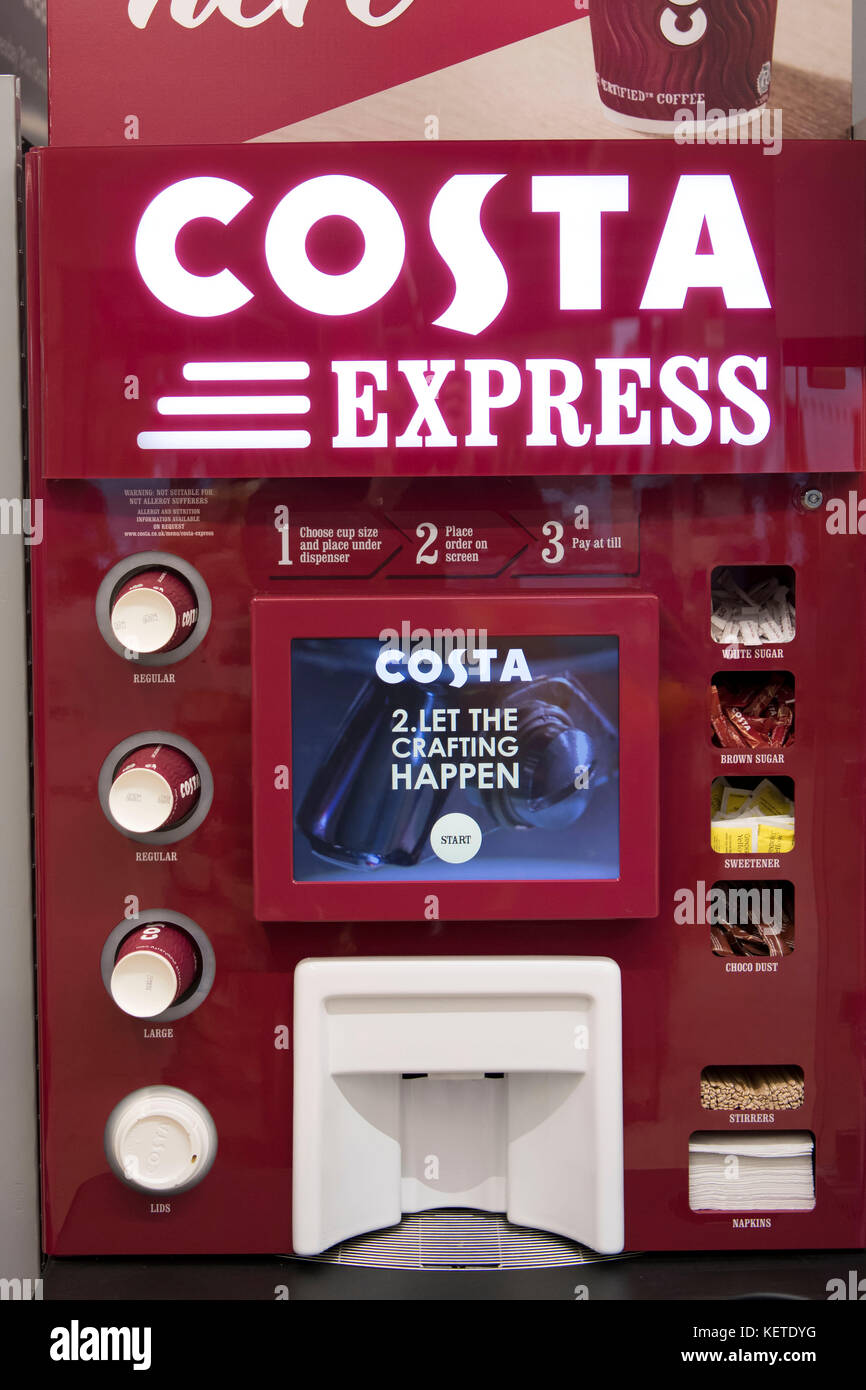Costa express coffee machine in fotografías e imágenes de alta ...