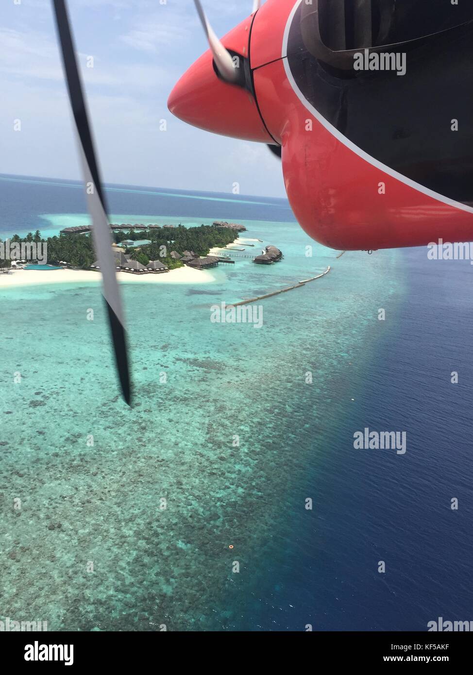 Malediven modelo Foto de stock