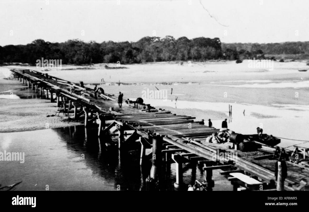 1 109100 Tallebudgera Creek Bridge, Burleigh Heads, 1926 Foto de stock