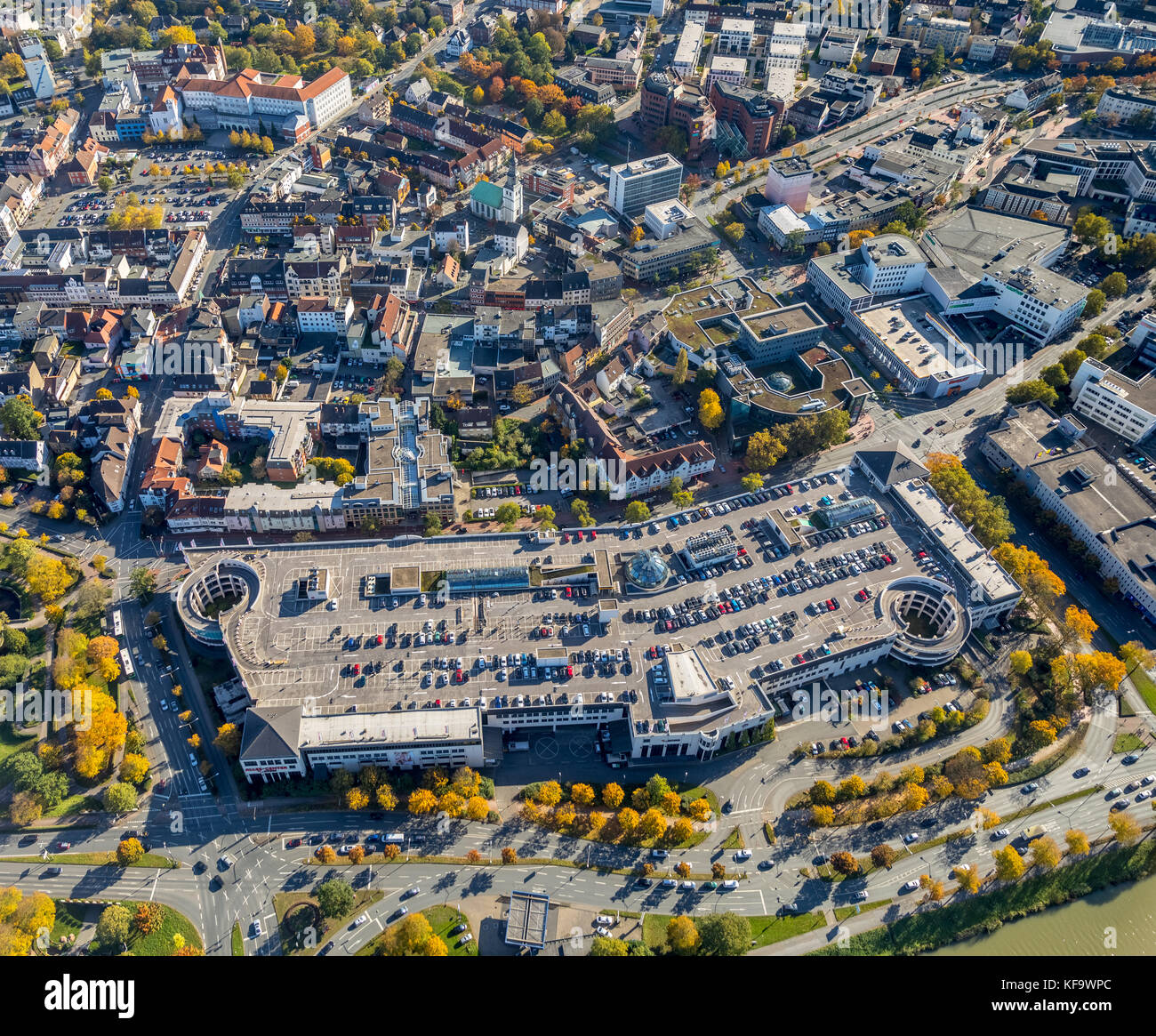 Ritter-Passage, Alleecenter Hamm, ECE, Durchgang Ritterstraße, Hamm Mitte, Hamm, Ruhrgebiet, Renania del Norte Westfalia, Deutschla Foto de stock