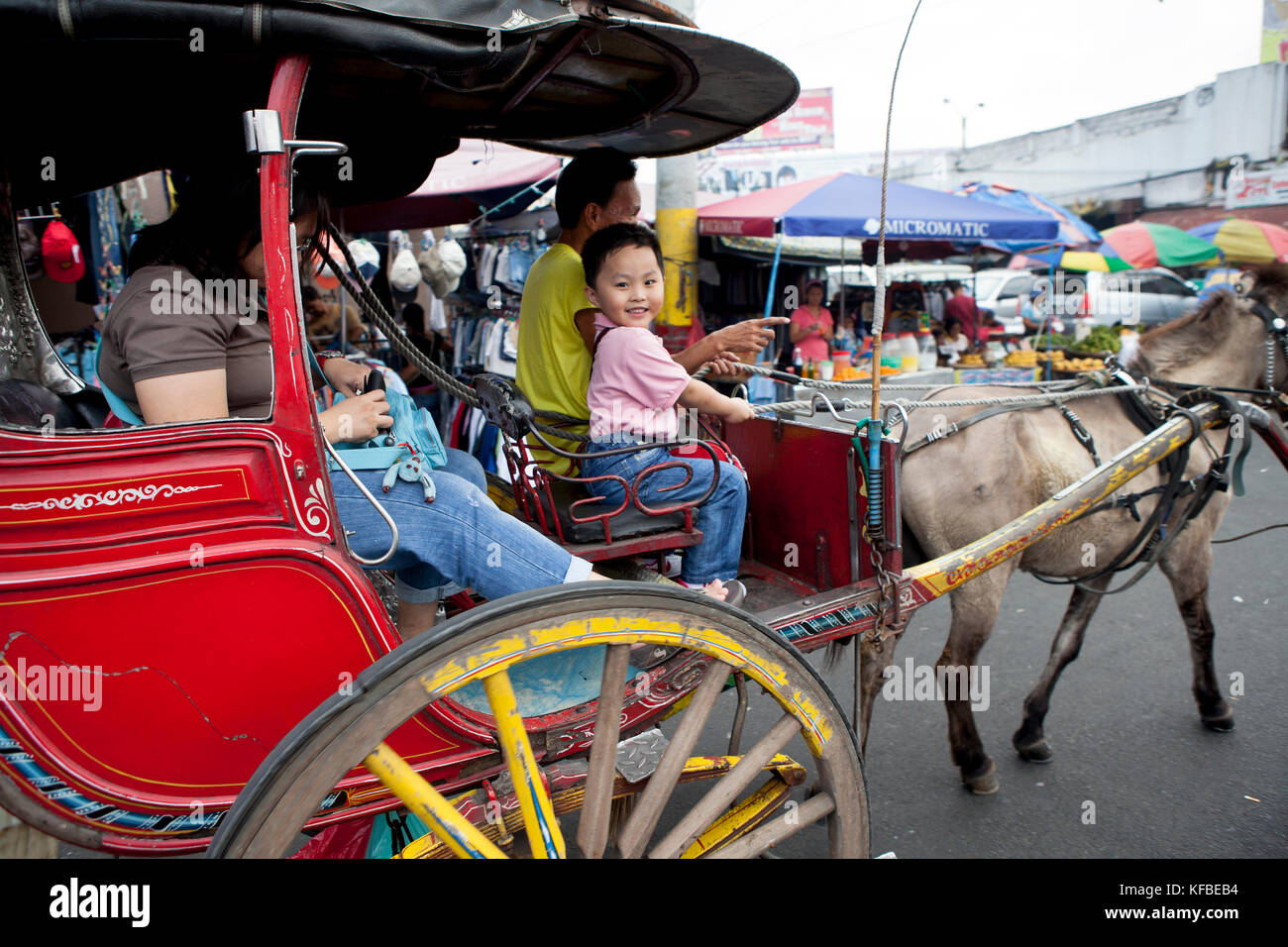 Filipinas, Manila, distrito, quina mercado qulapo Foto de stock