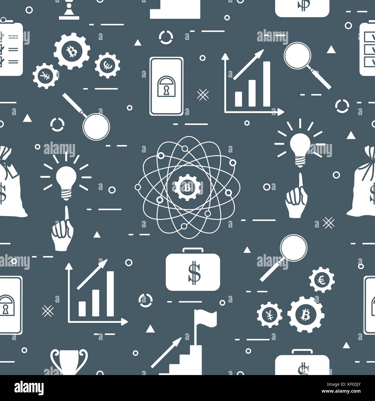 Modelo de proceso de negocio, la planificación, la estrategia, las finanzas  y las inversiones, el éxito de su negocio. diseño de banner y imprimir  Imagen Vector de stock - Alamy
