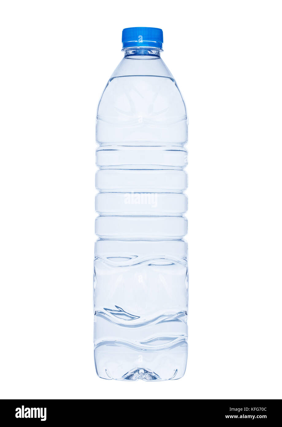 Botella de agua mineral sin gas saludable sobre fondo blanco. gran botella  de dos litros Fotografía de stock - Alamy