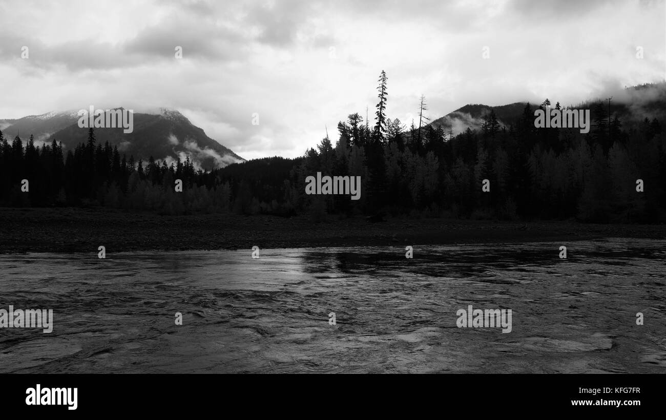 Cordillera del pacifico Imágenes de stock en blanco y negro Alamy