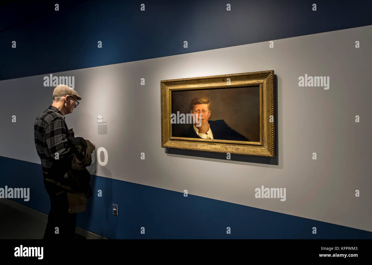 Boston, Massachusetts, EE.UU. 31 oct, 2017. dedicado y abrió sus puertas en octubre de 1979, John F. Kennedy Presidential Library y el museo honra el legado del 35º presidente de los Estados Unidos. Crédito: Brian cahn/zuma alambre/alamy live news Foto de stock