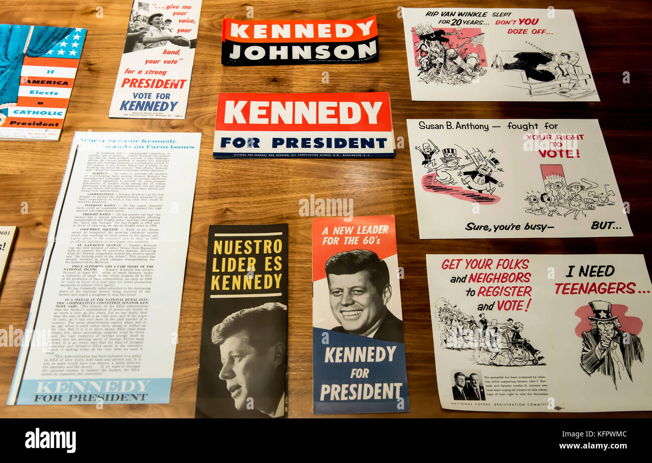 Boston, Massachusetts, EE.UU. 31 oct, 2017. dedicado y abrió sus puertas en octubre de 1979, John F. Kennedy Presidential Library y el museo honra el legado del 35º presidente de los Estados Unidos. Crédito: Brian cahn/zuma alambre/alamy live news Foto de stock