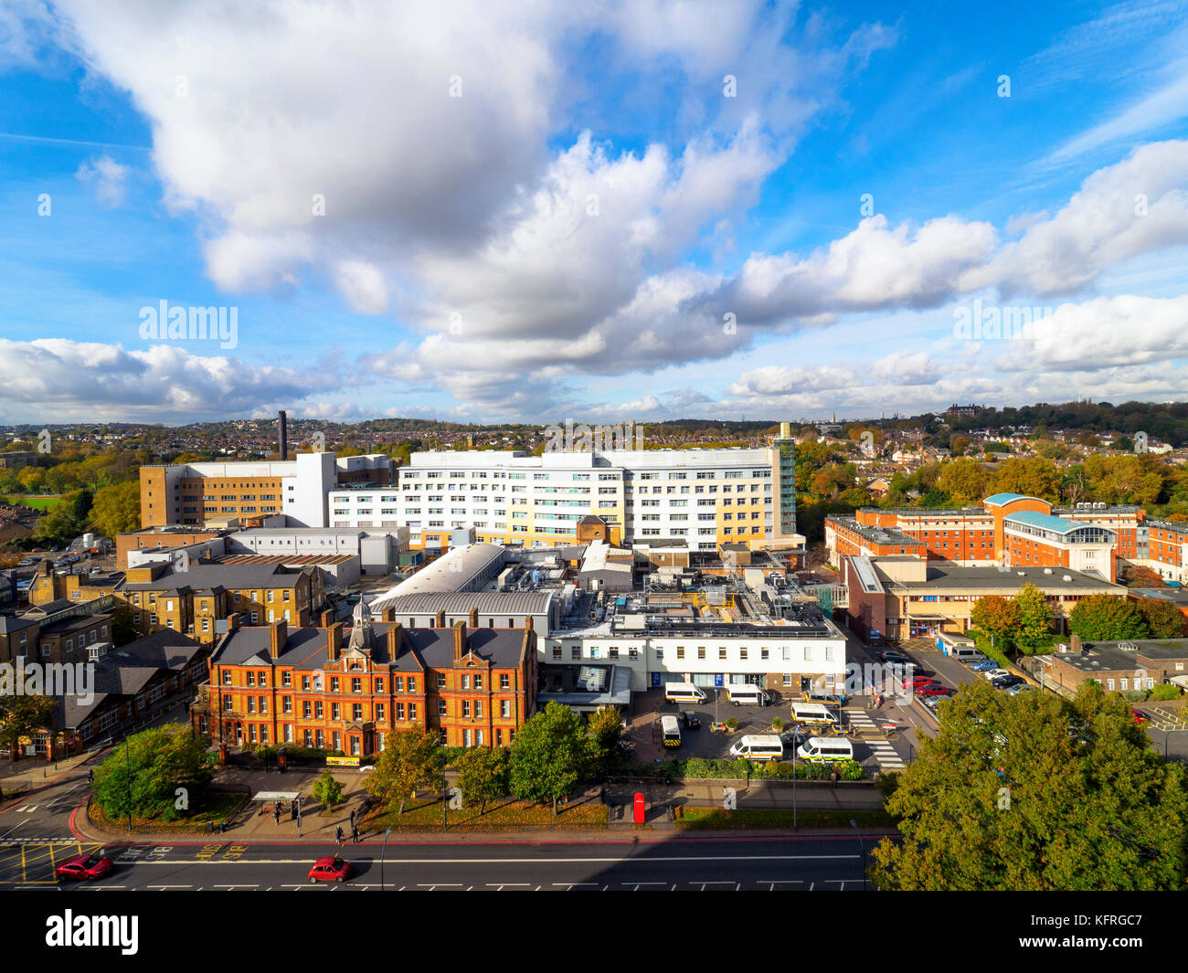 Hospital Universitario de Lewisham, Londres, Inglaterra Foto de stock