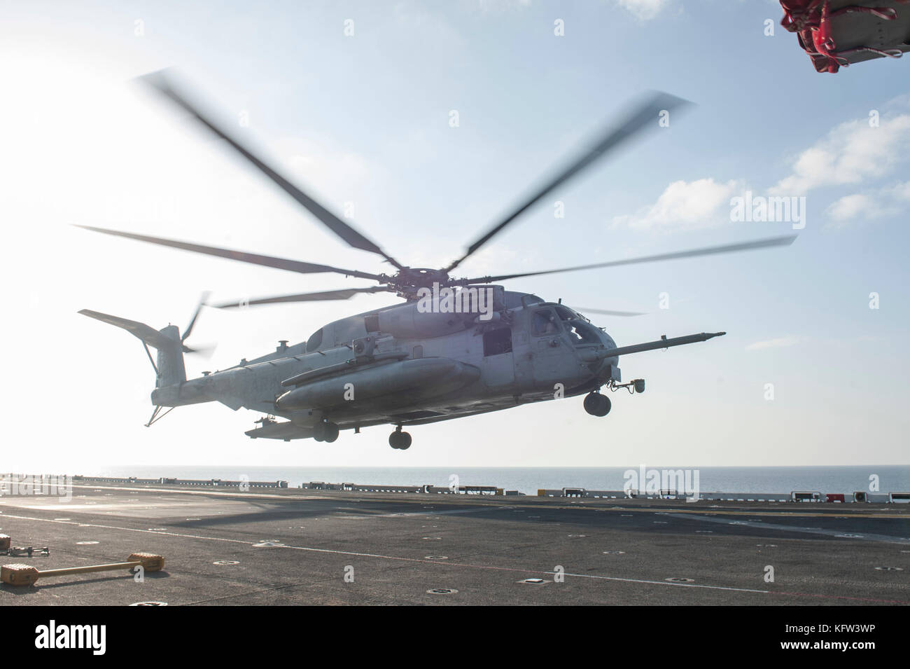 Tipo CH-53E Super Stallion helicóptero Foto de stock