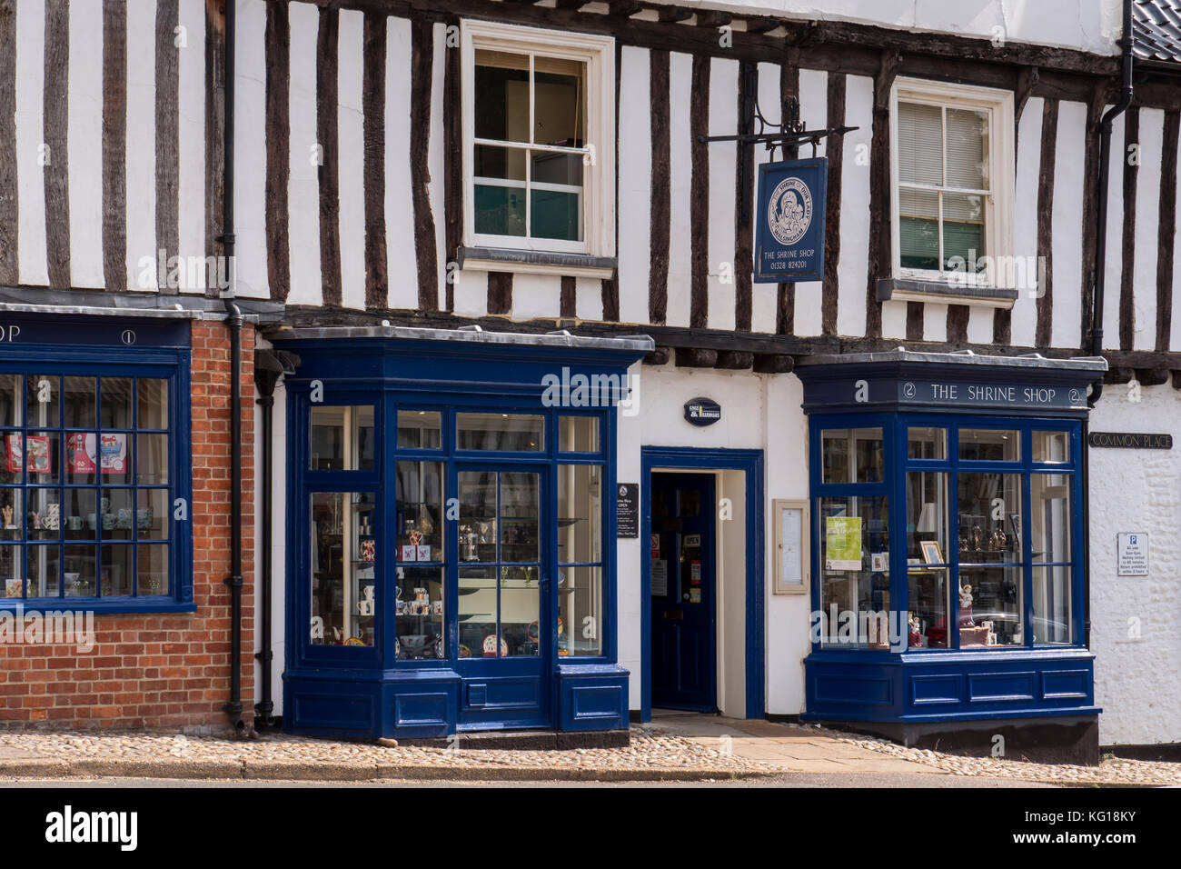 El Santuario Shop poco Walsingham, Norfolk Inglaterra Foto de stock