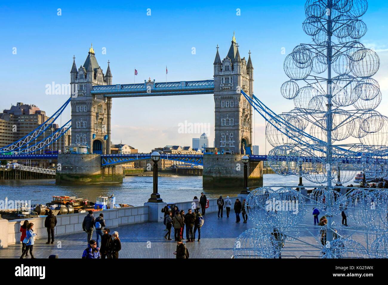 Tower Bridge, Londres, Inglaterra, Reino Unido, Europa Foto de stock