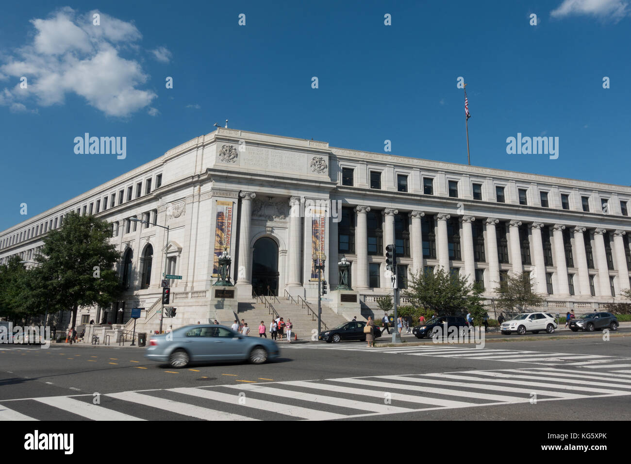 Museo Postal Nacional del Smithsonian, en Washington DC, Estados Unidos. Foto de stock