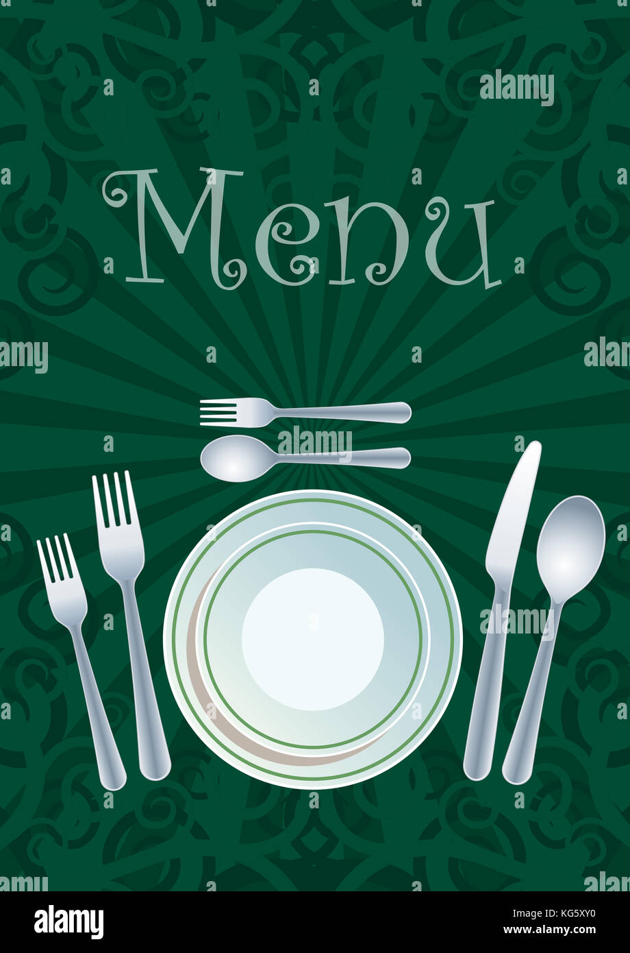 Restaurante Menú diseño de portada de folleto. Cubra la plantilla de diseño  para el menú del restaurante de comida y bebida Fotografía de stock - Alamy