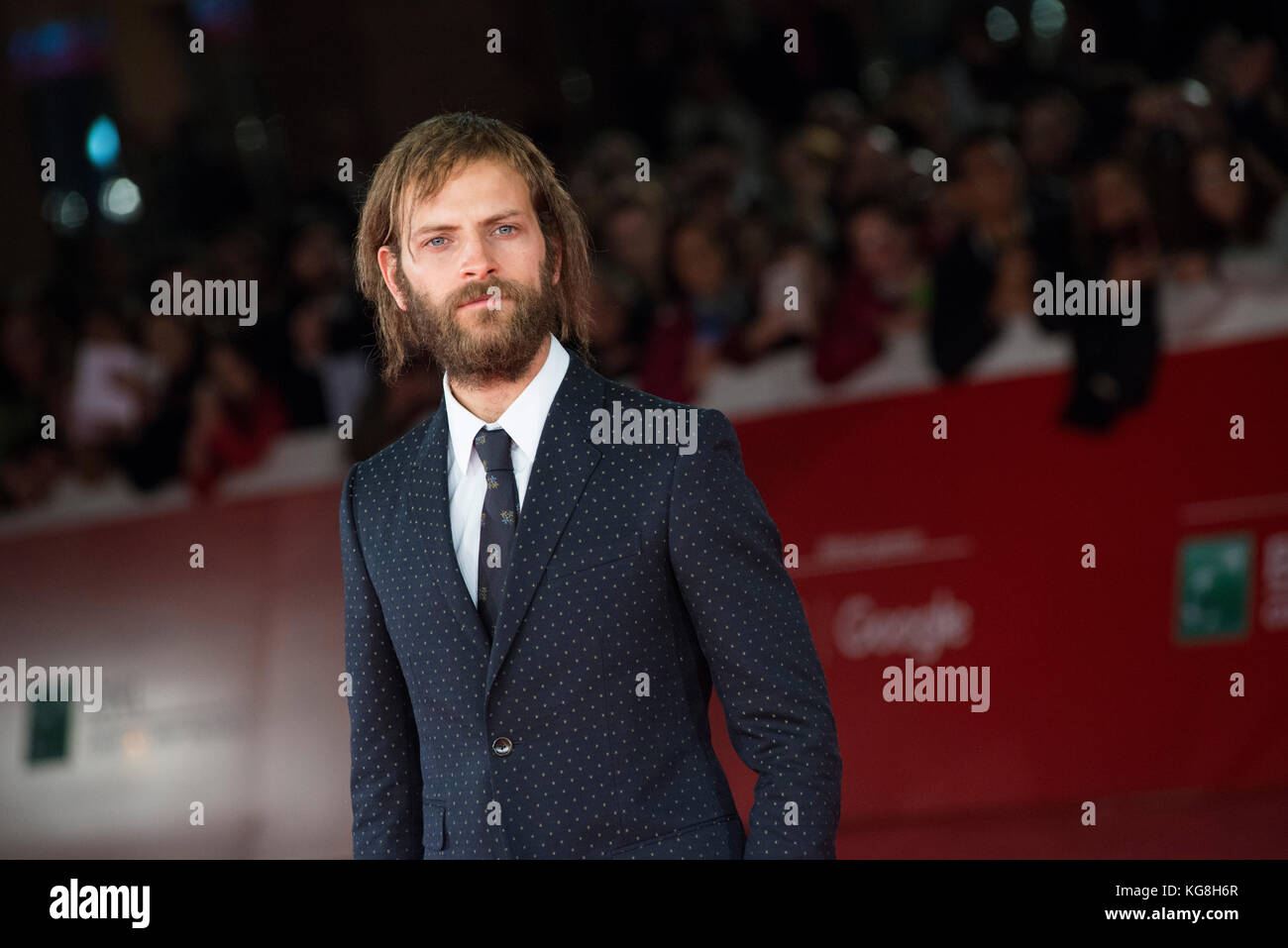 Alfombra Roja del lugar con todo el elenco durante la 12Roma Film Fest Foto de stock