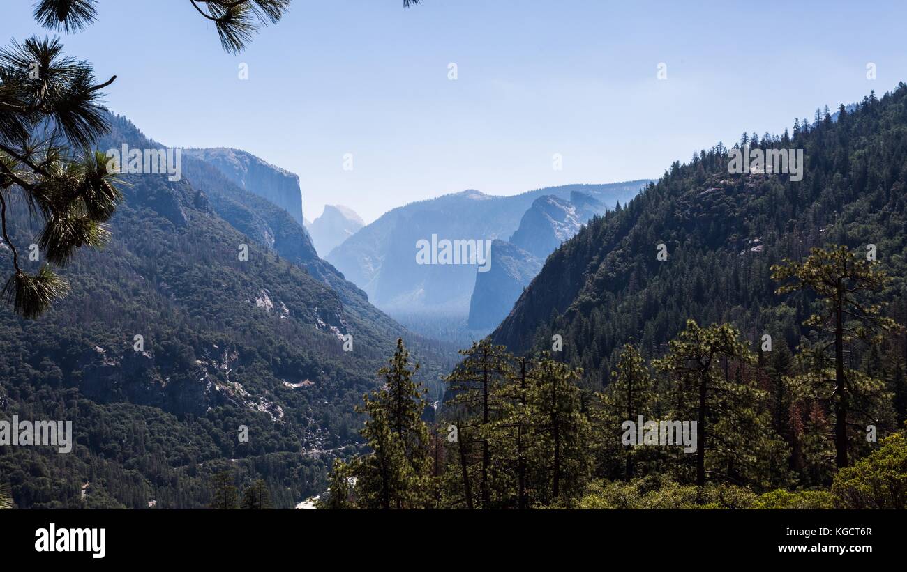 El Parque Yosemite Foto de stock