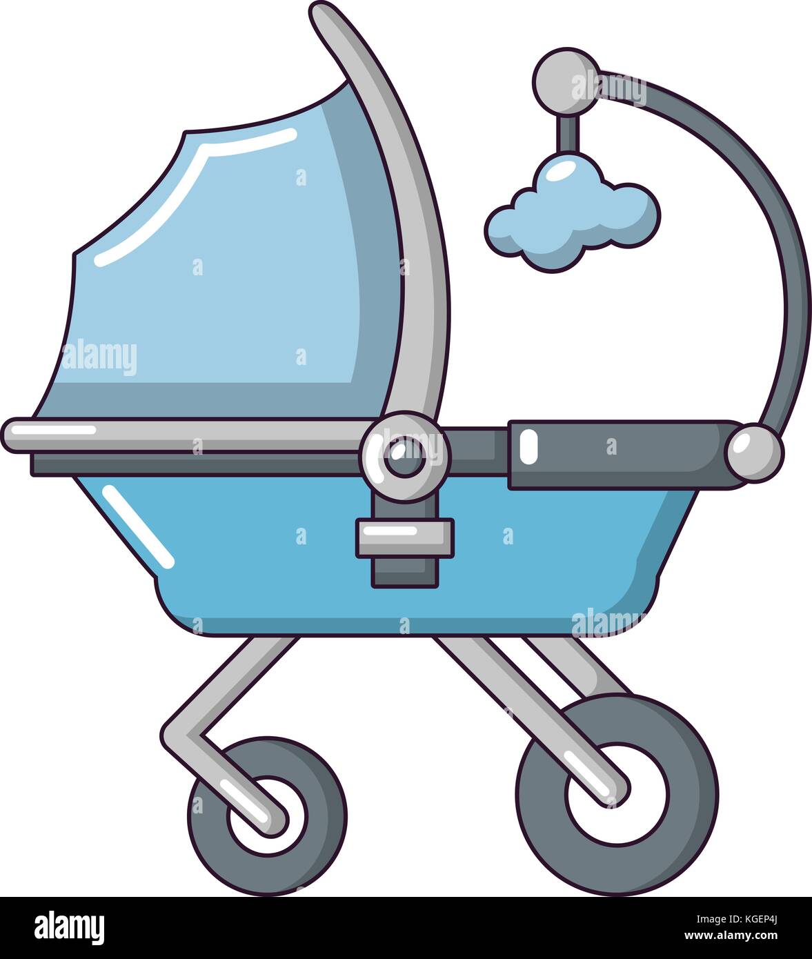 Carro del bebé lindo, icono de estilo de dibujos animados Imagen Vector de stock - Alamy Carro del bebé lindo, icono de estilo de dibujos animados Imagen Vector de stock - Alamy
