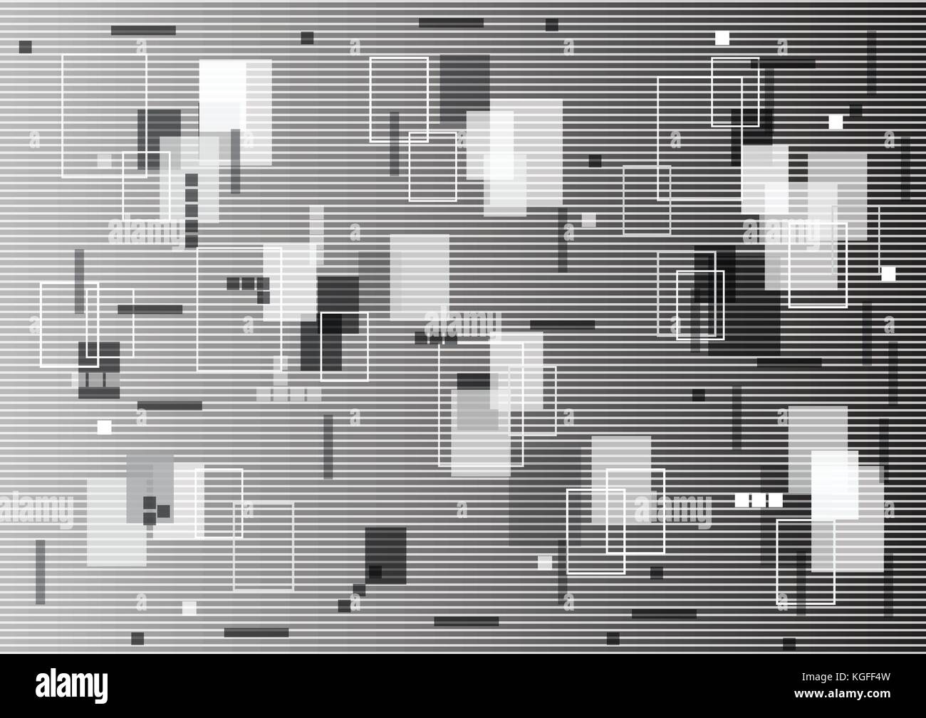 Resumen Antecedentes El gradiente y retangle estilo, estilo de fondo de vectores de escala de grises. Ilustración del Vector