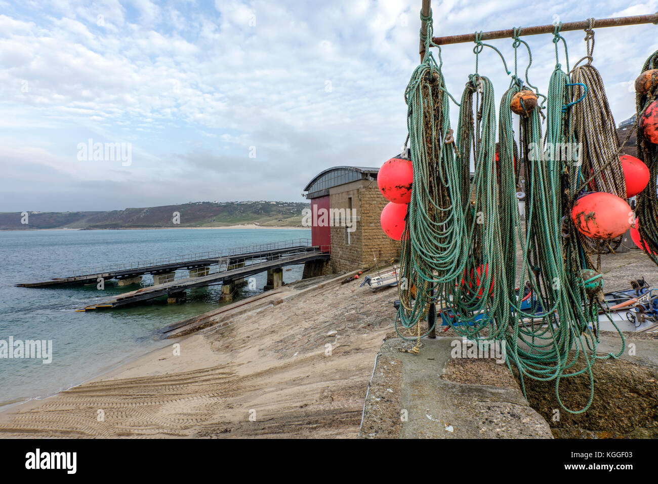 Sennen Cove, Cornwall, Inglaterra, Reino Unido Foto de stock