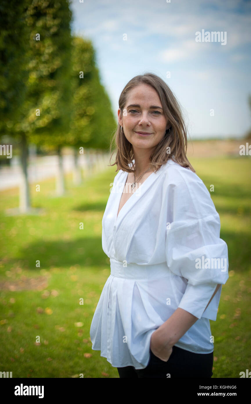 Anne Mette Høyer jefe de relaciones de negocios para SAP. Fotografiado en sus oficinas en Walldorf, Baden-Württemberg, Alemania. Foto de stock