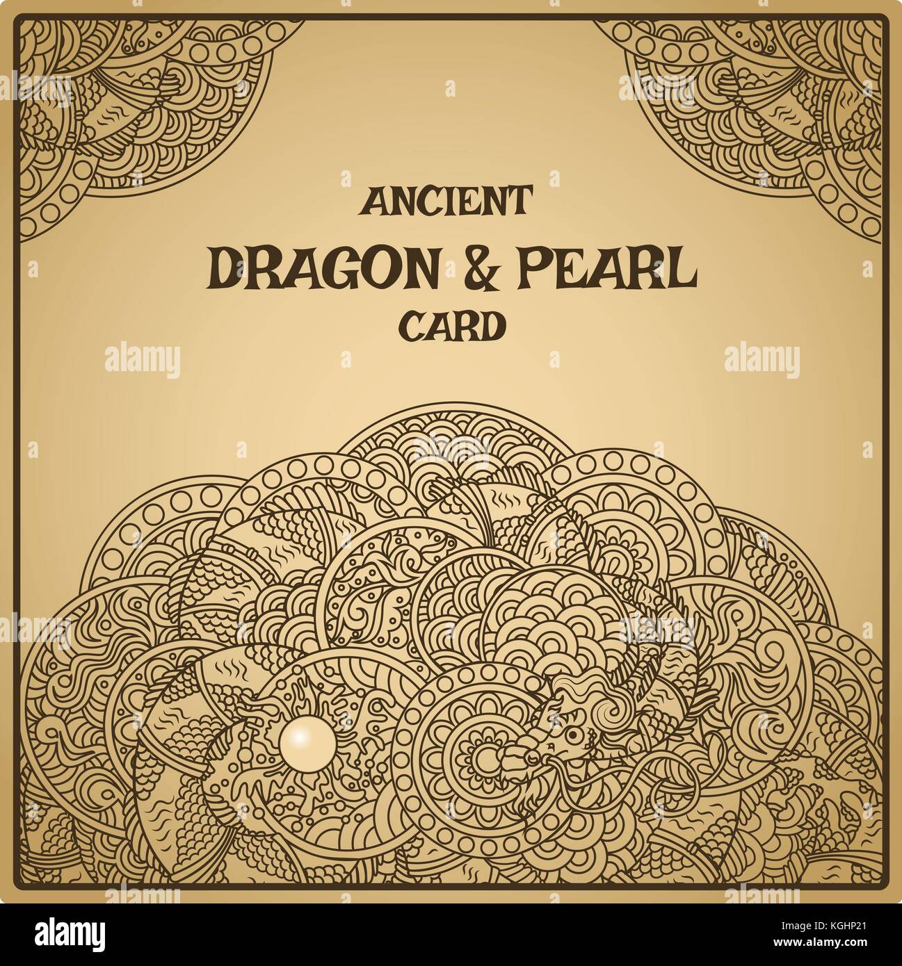 Perla oriental Imágenes vectoriales de stock Alamy